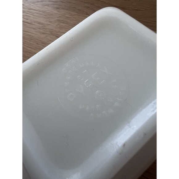 Pyrex Amish Butterprint Turquoise 0503 1.5 Qt Casserole & 0501 Refrigerator Dish - Picture 11 of 11